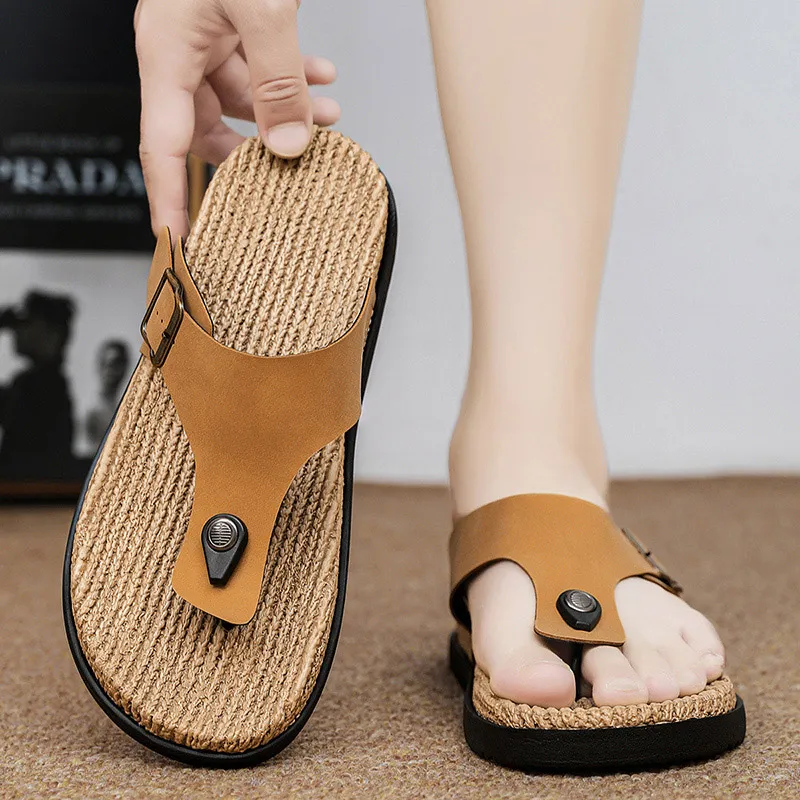 Shiozawa Abrasion Resistant Quick Dry Flip Flops Men's-15