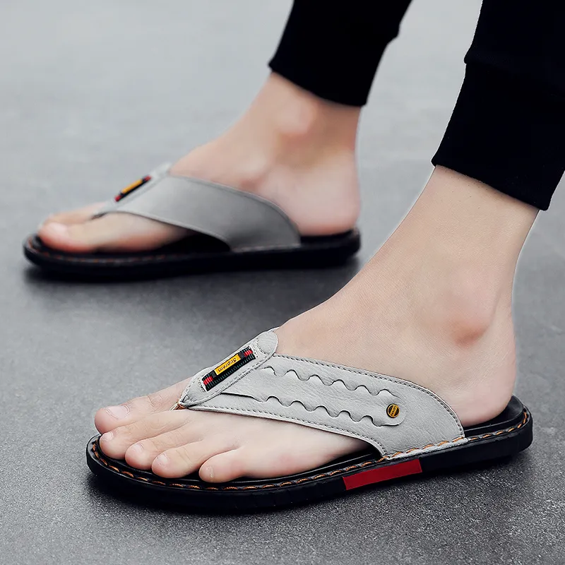 Shiozawa Rubber Sole Quick Dry Flip Flops Men's-11