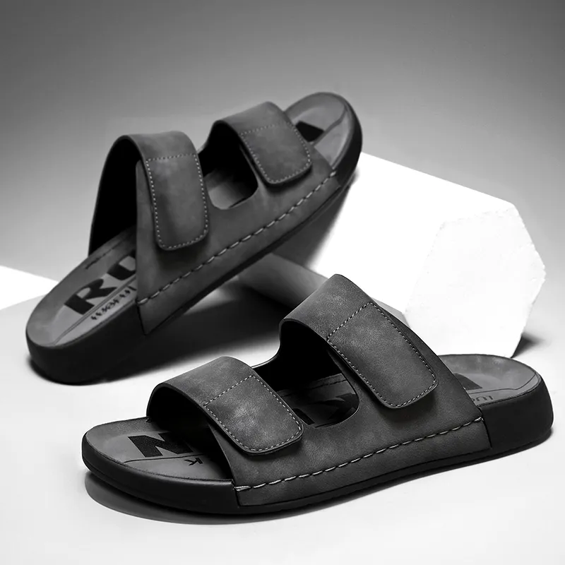 Shiozawa PU Polyurethane Abrasion Resistant Slide Slippers Men's-2