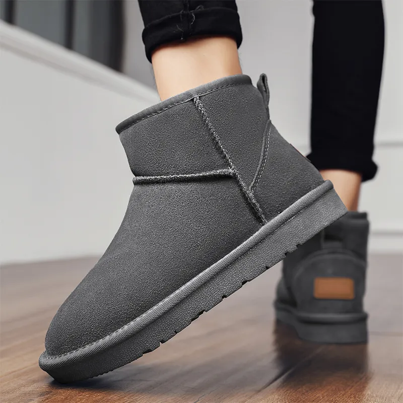 Shiozawa Warm Short Snow Boots Unisex-11