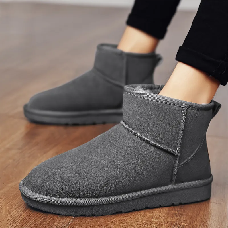 Shiozawa Warm Short Snow Boots Unisex-13