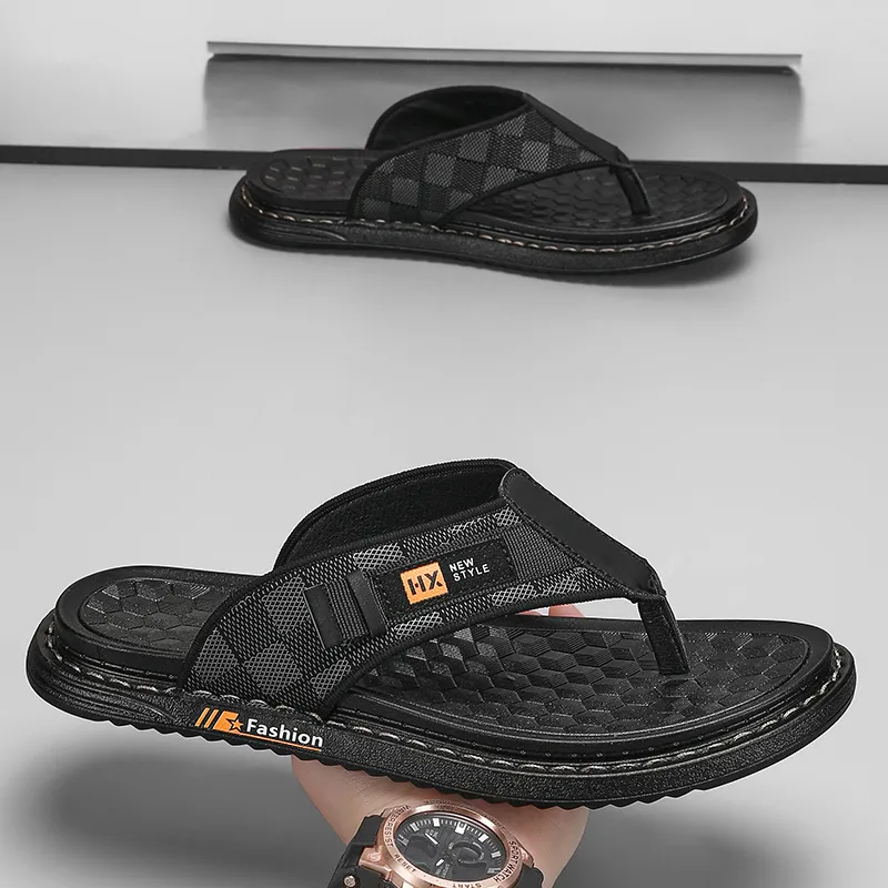 Shiozawa Abrasion Resistant Flip Flops Men's-5