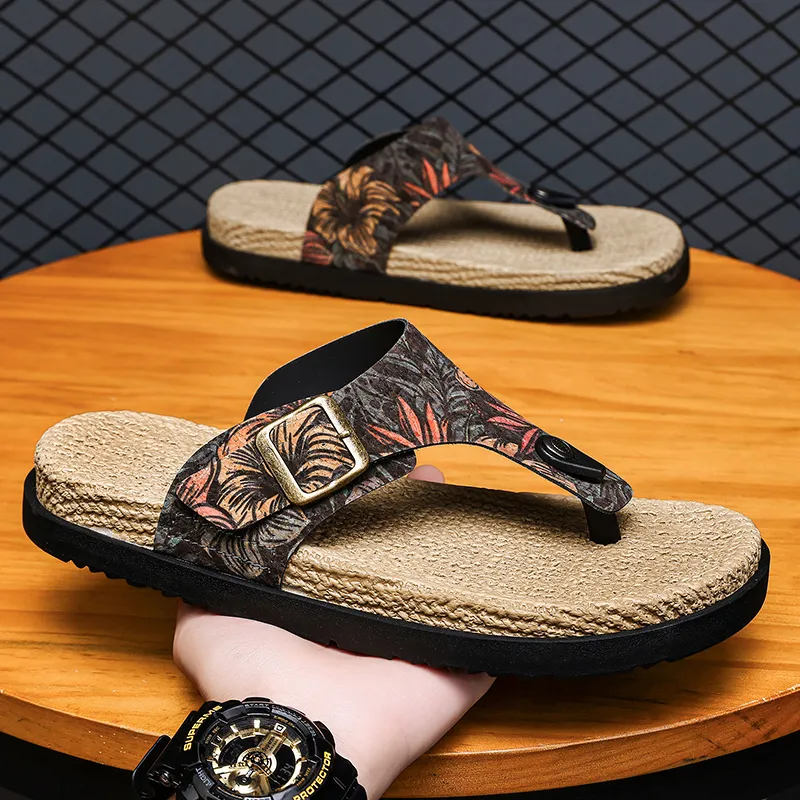 Shiozawa Quick Dry Flip Flops Men's-5