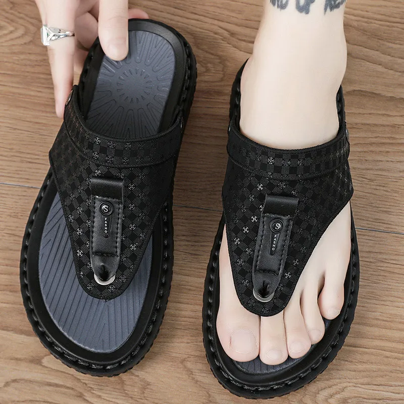 Shiozawa Abrasion Resistant Flip Flops Men's-5