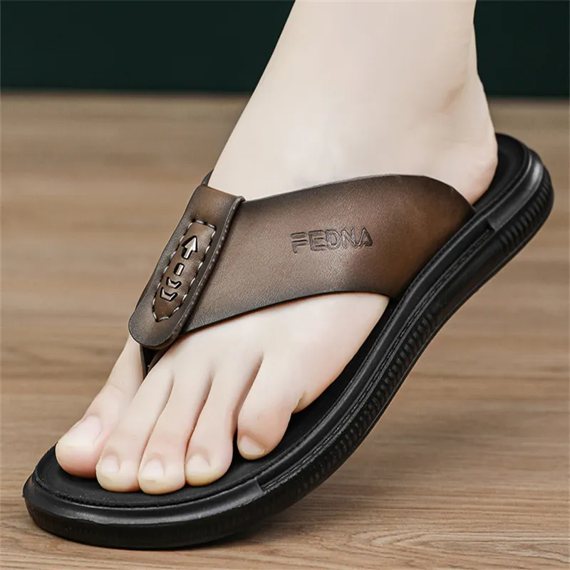 Shiozawa Stitching Abrasion Resistant Slip Resistant Flip Flops Men's-7