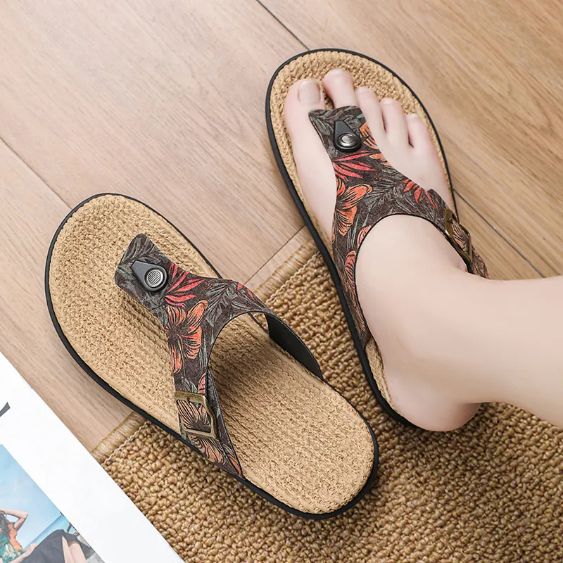 Shiozawa Quick Dry Flip Flops Men's-4