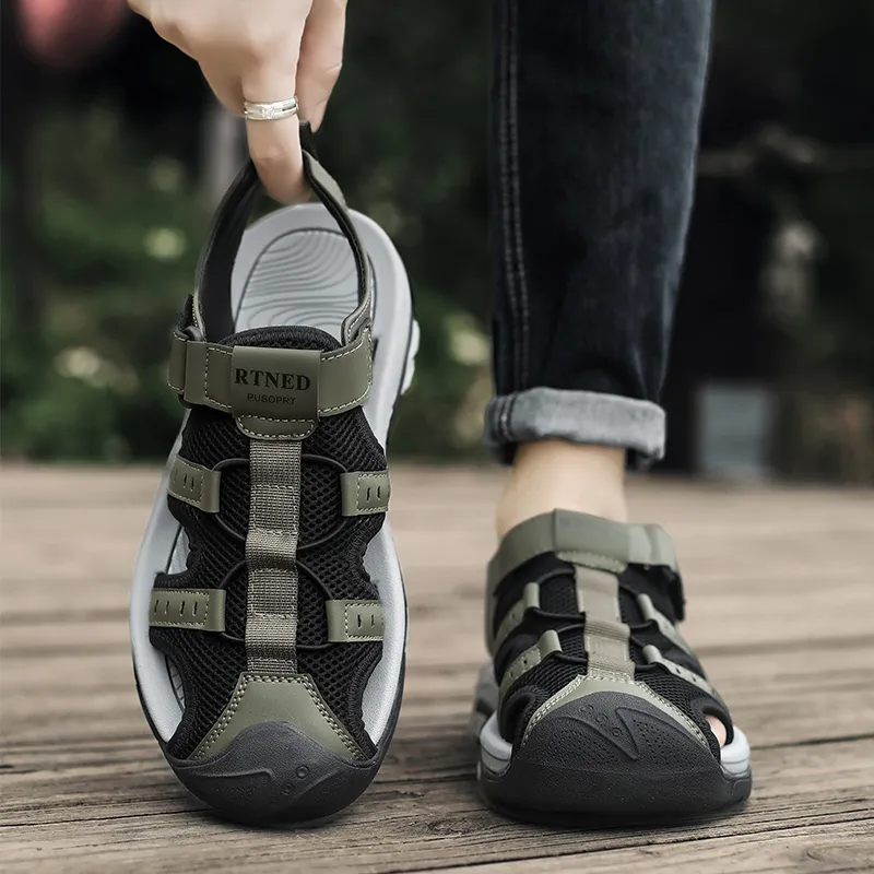 Shiozawa Beach Sandals Men-10