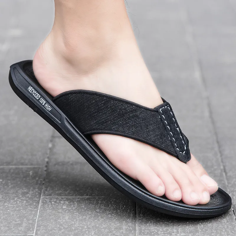 Shiozawa Stitching Abrasion Resistant Slip Resistant Quick Dry Flip Flops Men's-2