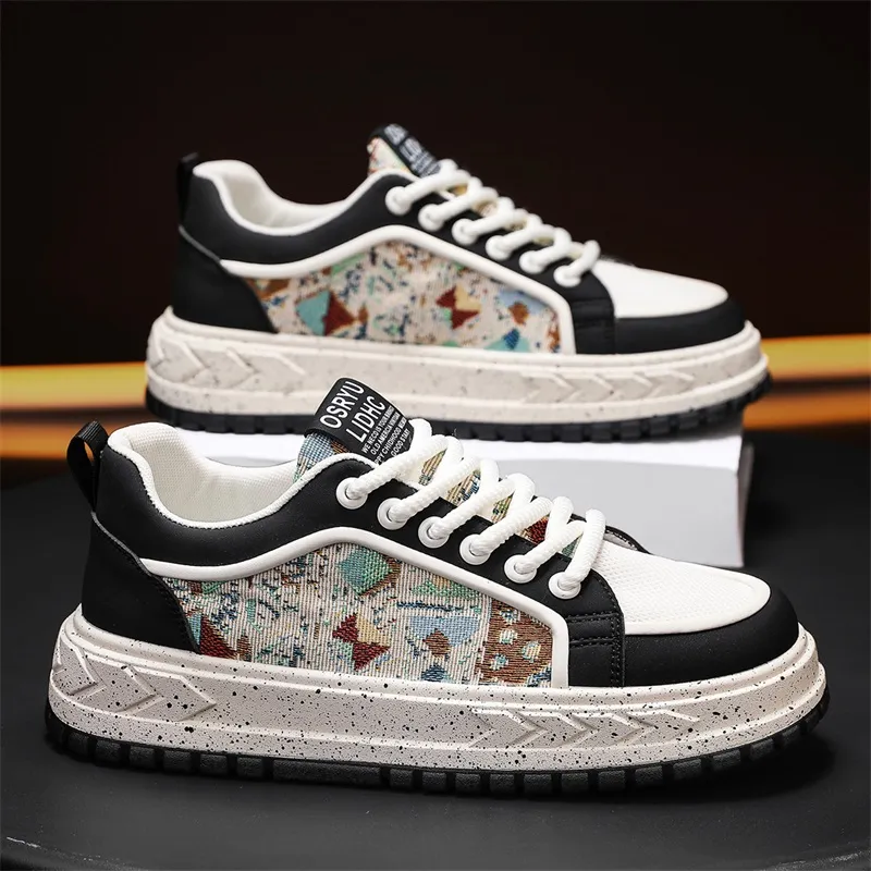 Shiozawa Abrasion Resistant Low Top Skateboard Shoes Men's-1