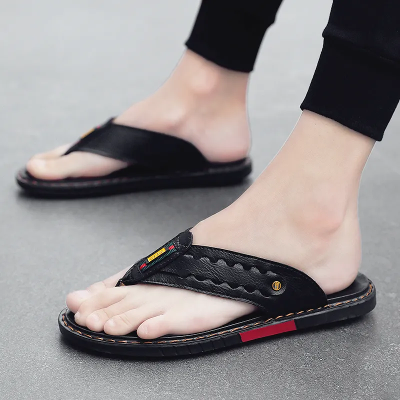 Shiozawa Rubber Sole Quick Dry Flip Flops Men's-5