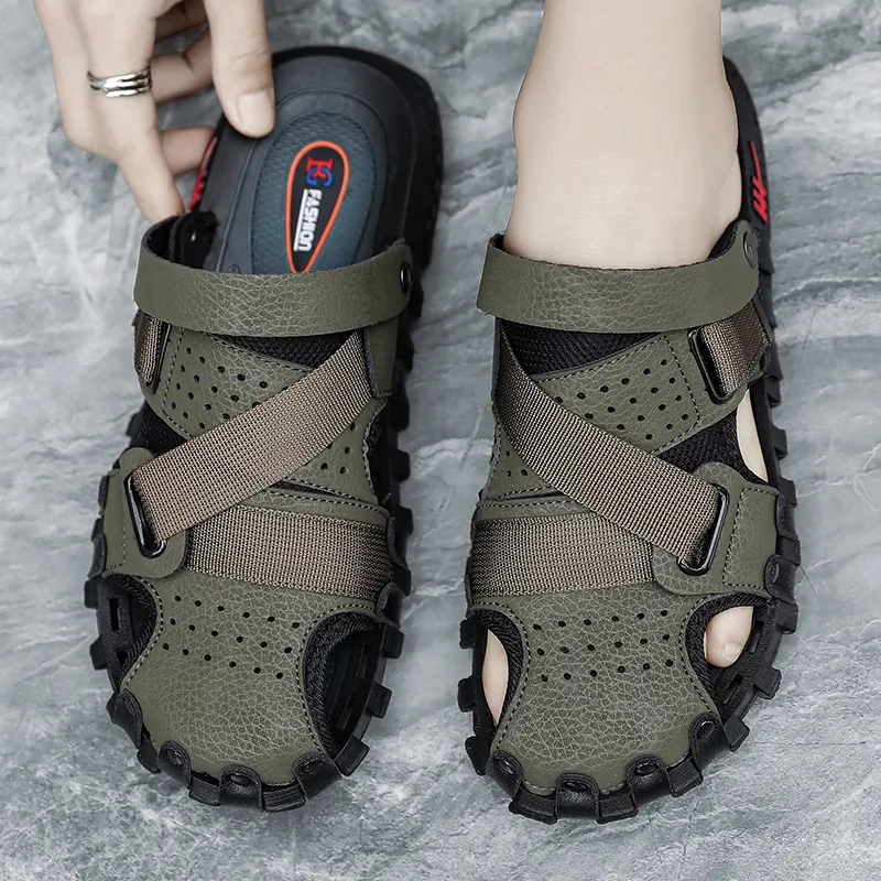Shiozawa Beach Sandals Men-16