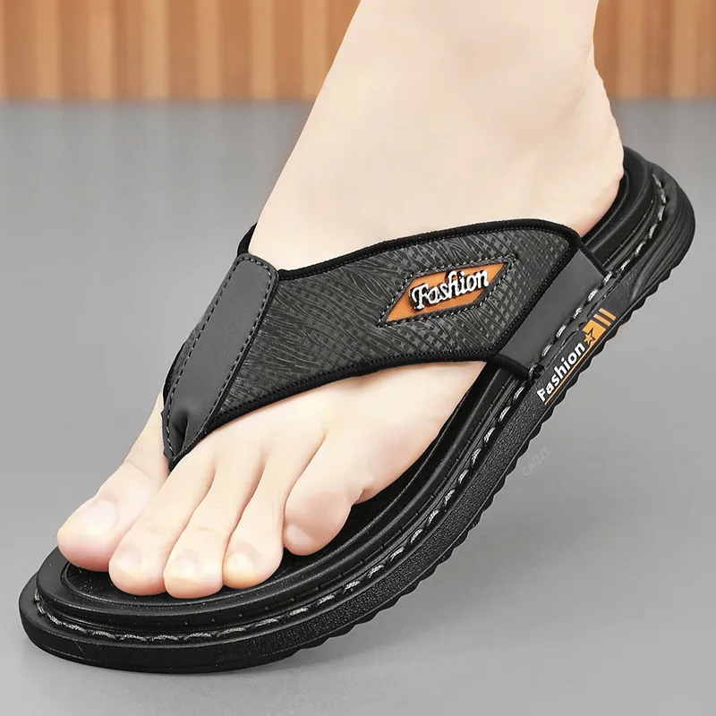 Shiozawa Stitching Abrasion Resistant Slip Resistant Flip Flops Men's-6
