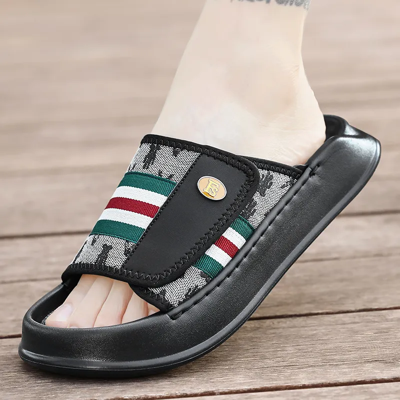 Shiozawa Stitching Quick Dry Slide Slippers Men's-6