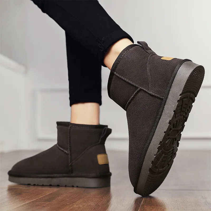 Shiozawa Warm Short Snow Boots Unisex-8