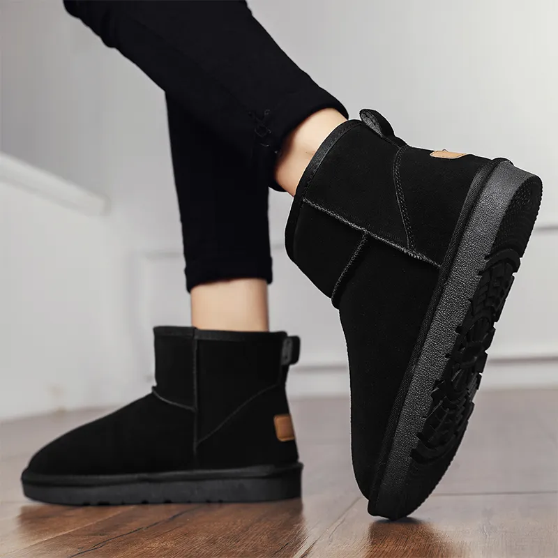 Shiozawa Warm Short Snow Boots Unisex-17