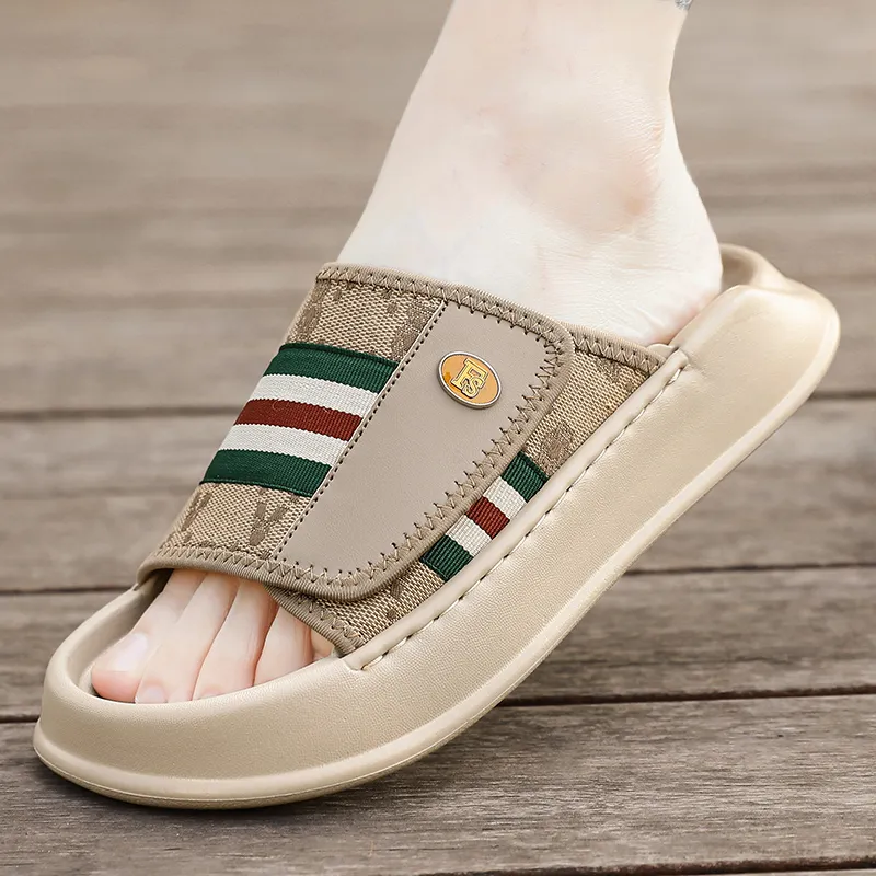 Shiozawa Stitching Quick Dry Slide Slippers Men's-13