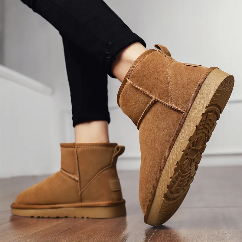 Shiozawa Warm Short Snow Boots Unisex-3