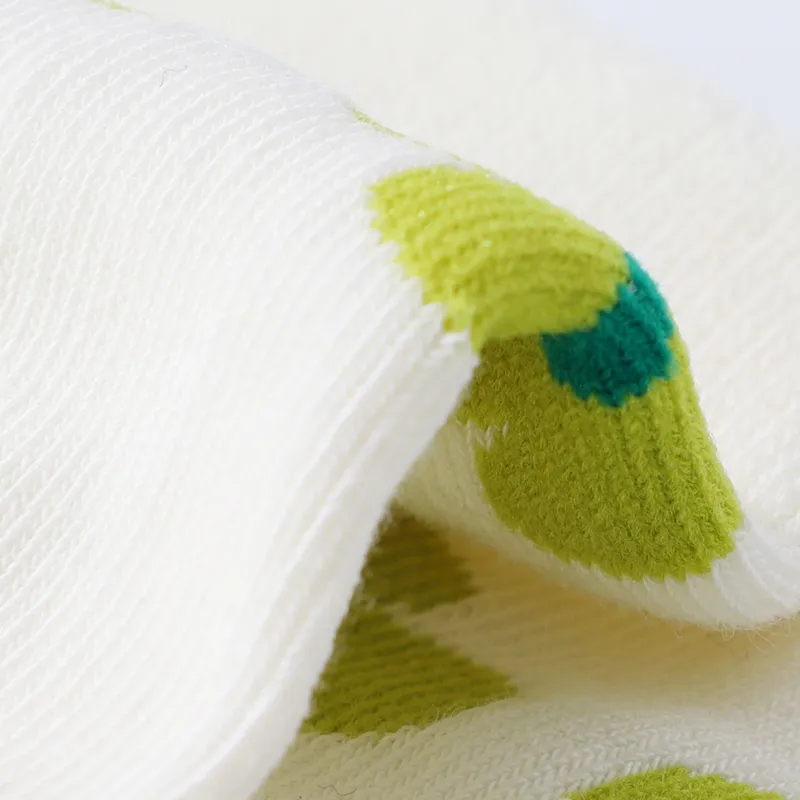 Duanmei Mid Calf Socks Women's 5 Pack White-4