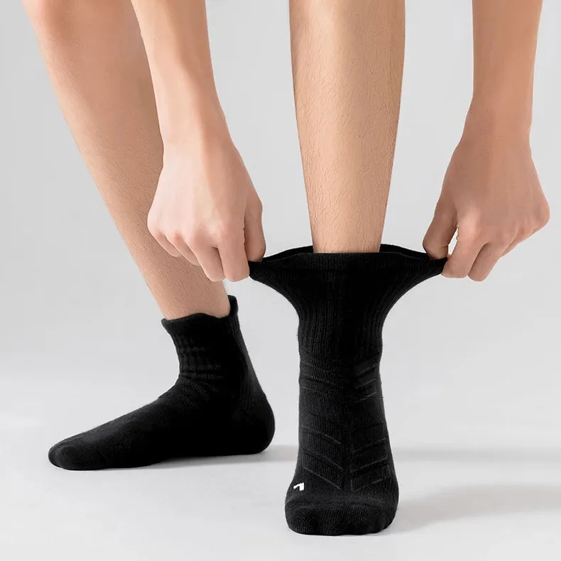 Duanmei Mid Calf Socks Men's 4 Pack-22