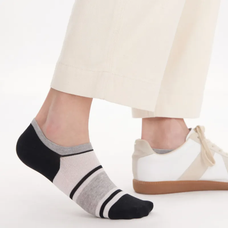 Duanmei Ankle Socks Men's 4 Pack-4