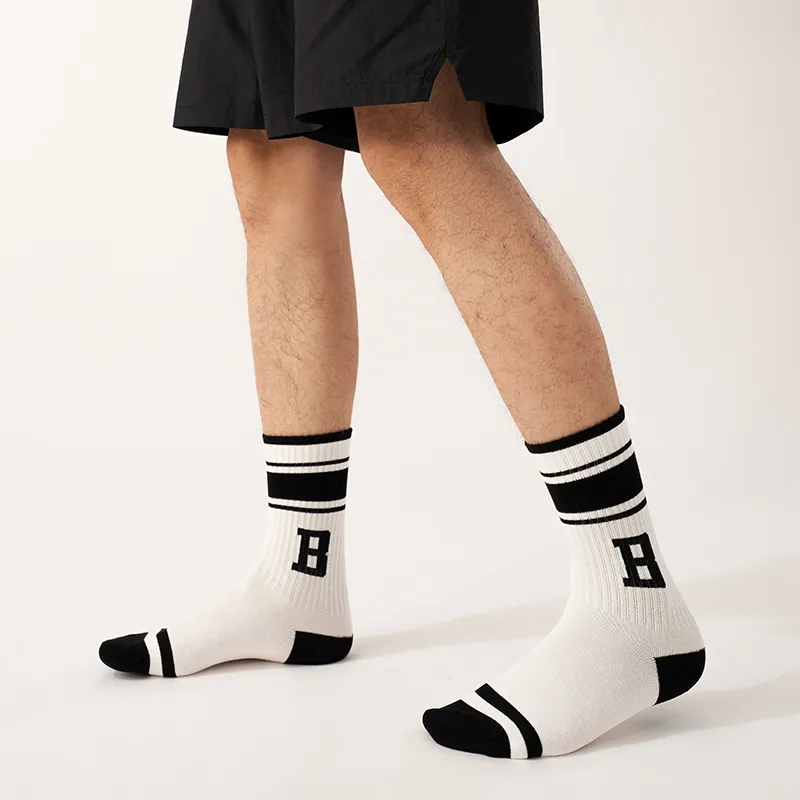 Duanmei Basketball Socks Spring And Autumn Unisex 5 Pack-18