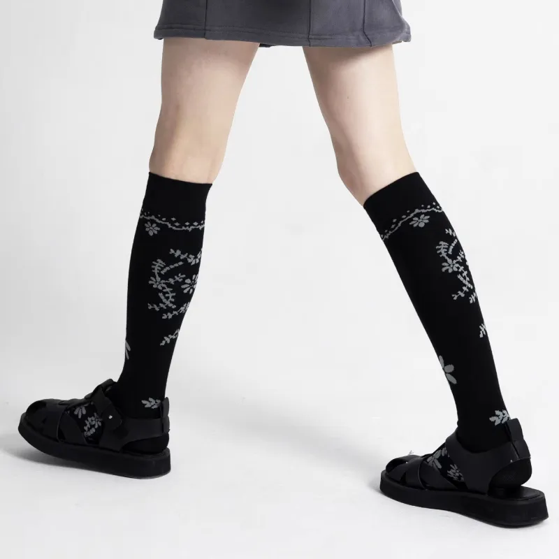 Duanmei Women's Knee high Socks-1