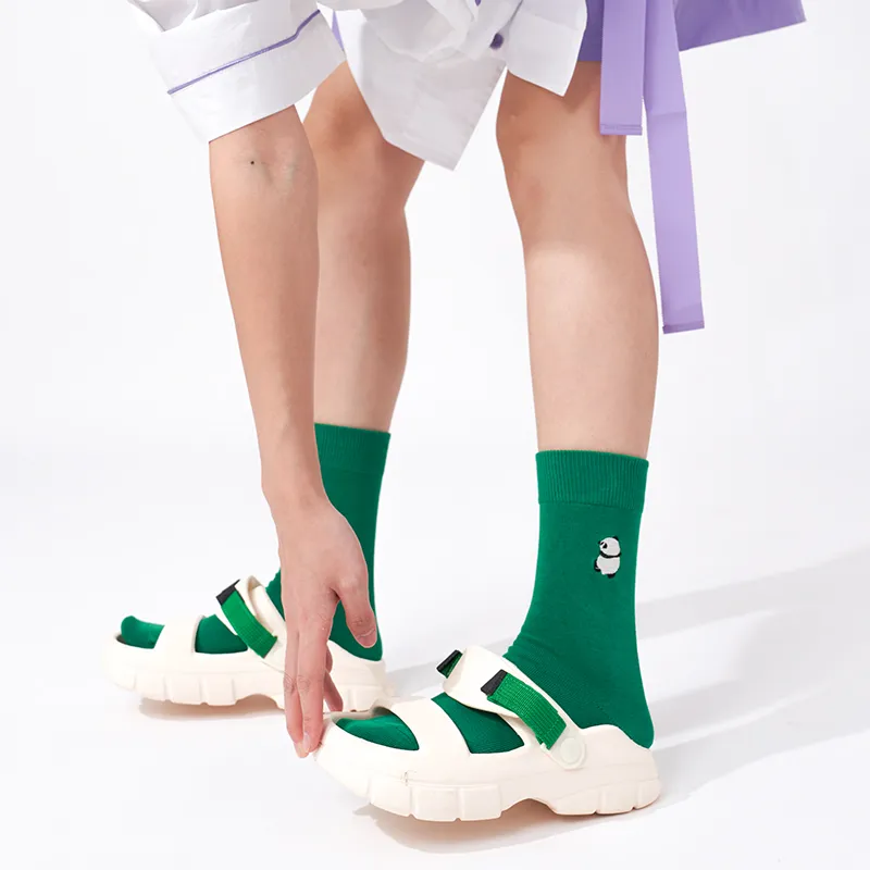 Duanmei Unisex Mid Calf Socks-5