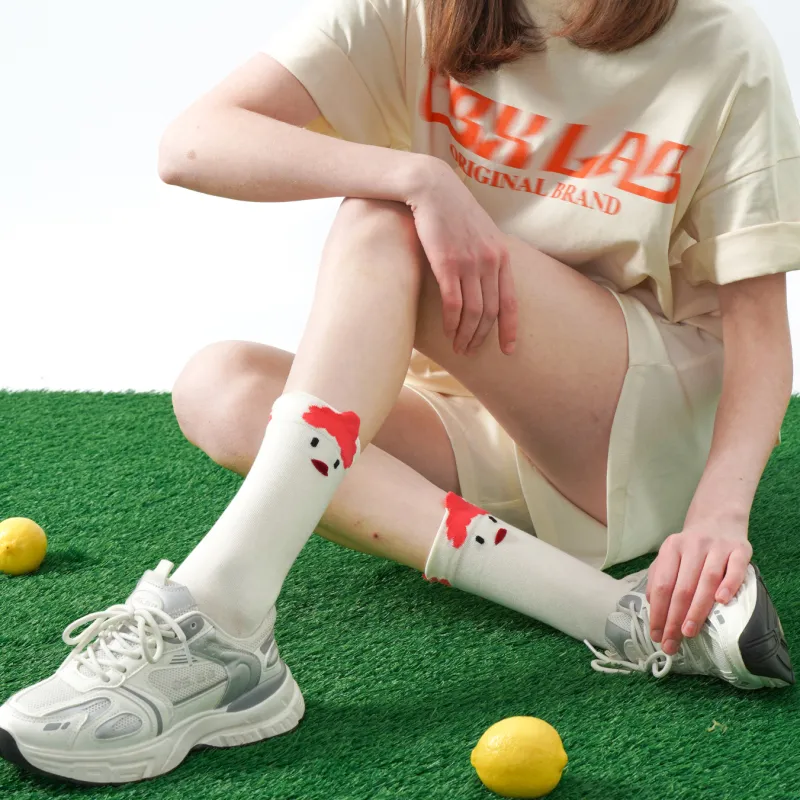 Duanmei Mid Calf Socks Women's 5 Pack-1
