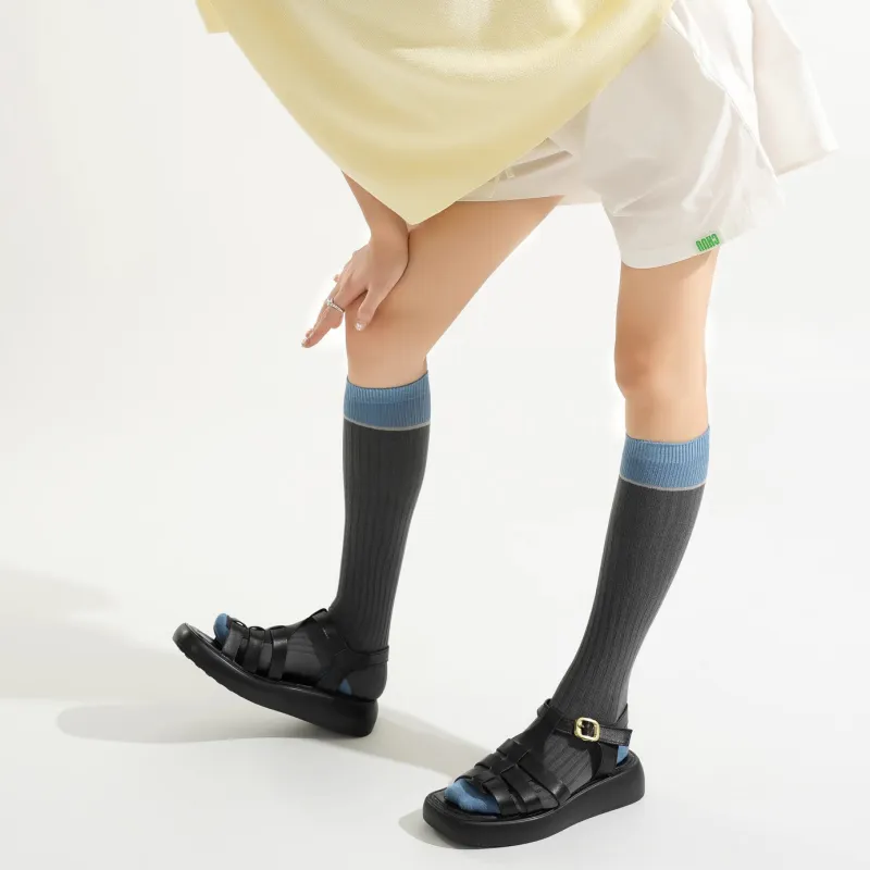Duanmei Women's Knee high Socks-4