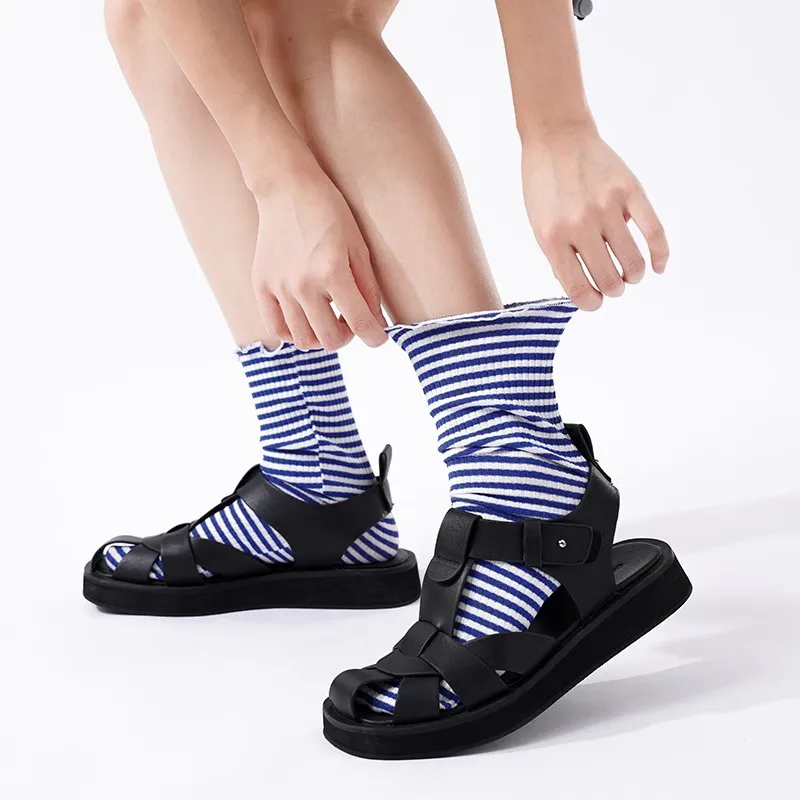 Duanmei Women's Mid Calf Socks-1