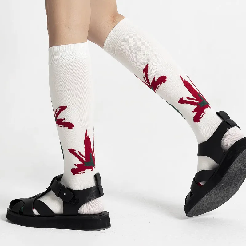 Duanmei Women's Knee high Socks-1