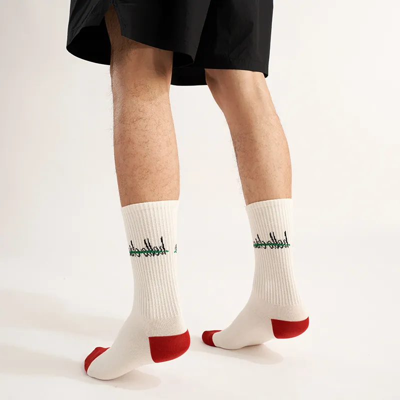 Duanmei Basketball Socks Spring And Autumn Unisex 5 Pack-21