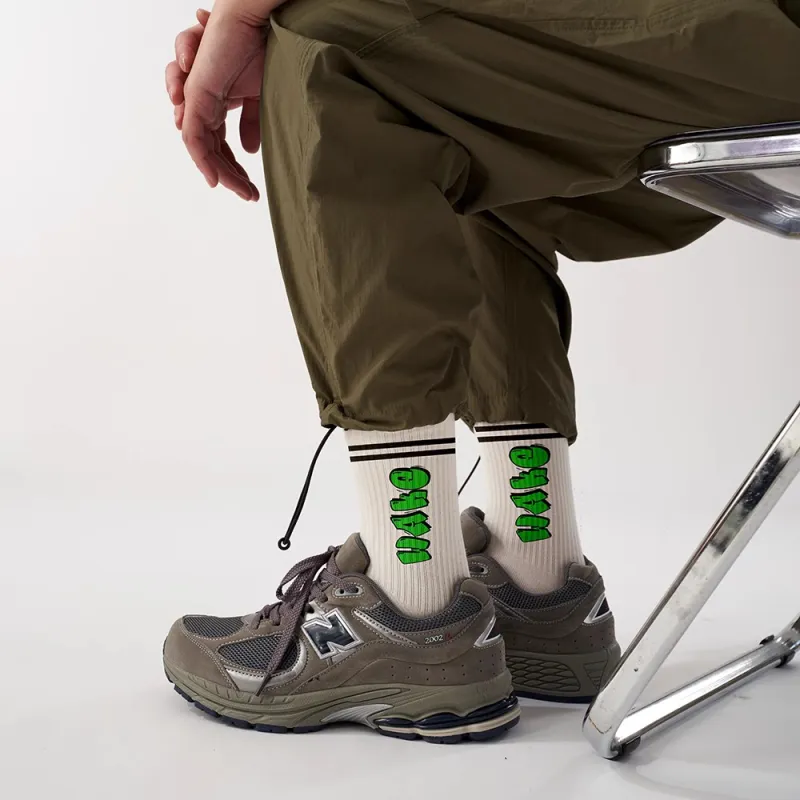 Duanmei Unisex Mid Calf Socks-1