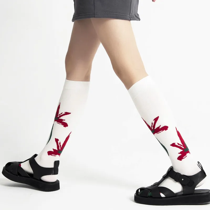 Duanmei Women's Knee high Socks-2