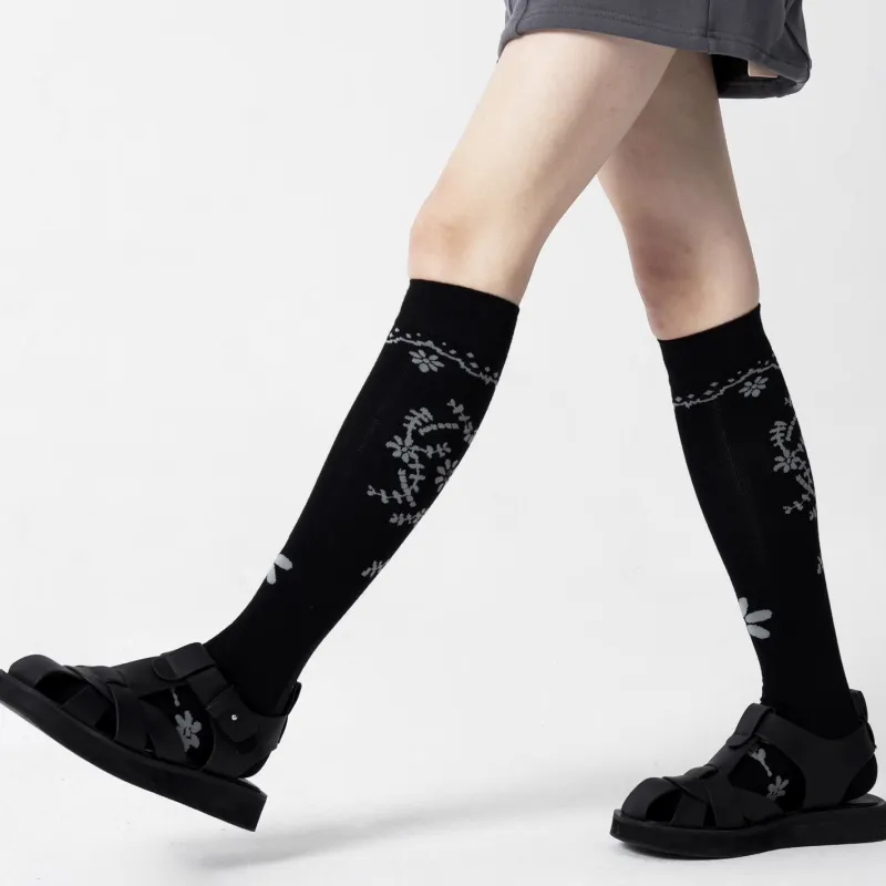 Duanmei Women's Knee high Socks-2