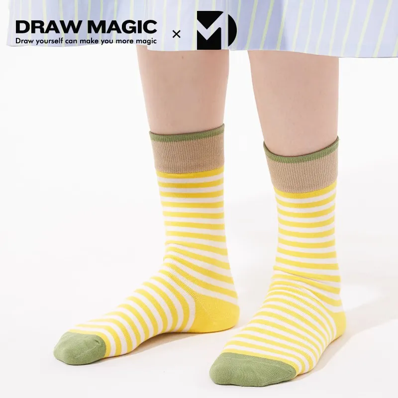 Duanmei Women's Mid Calf Socks-1