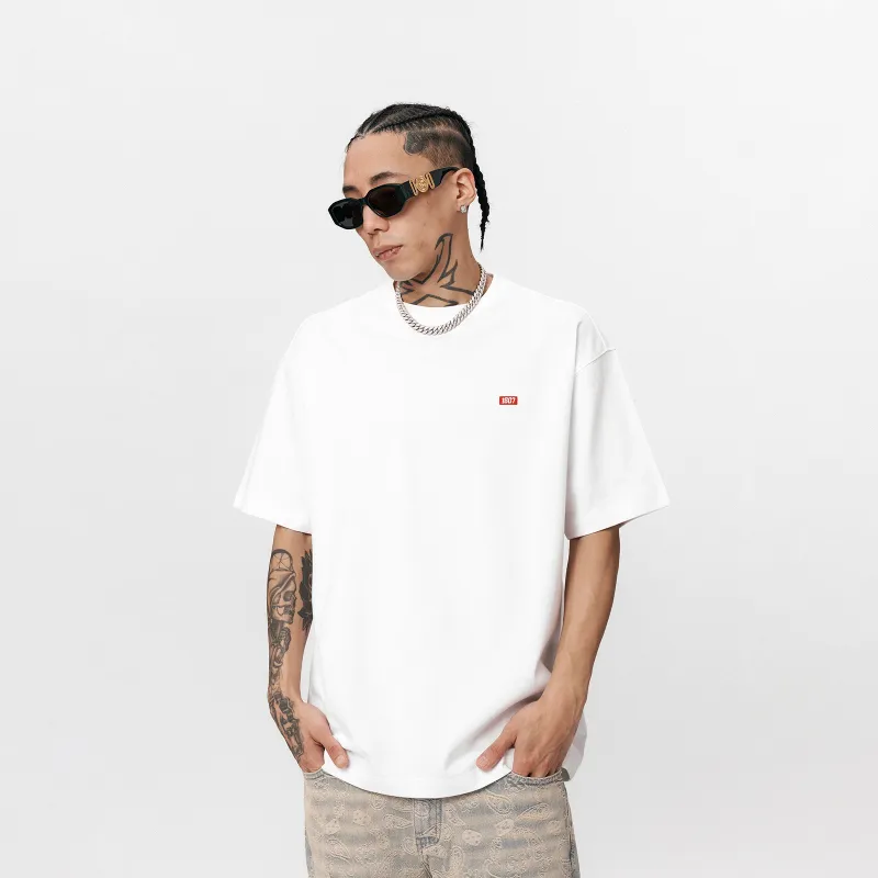 1807 Summer Basic Short Sleeved T Shirts Unisex-4