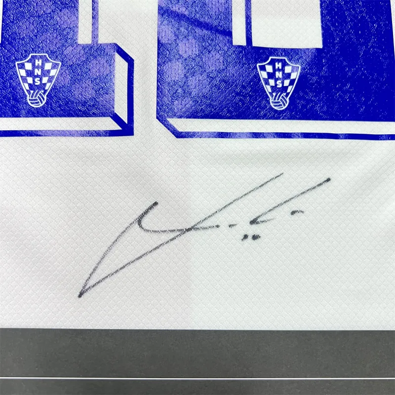 ICONS.com Croatia Jersey Includes Certification Certificate Not Framed Unisex-3