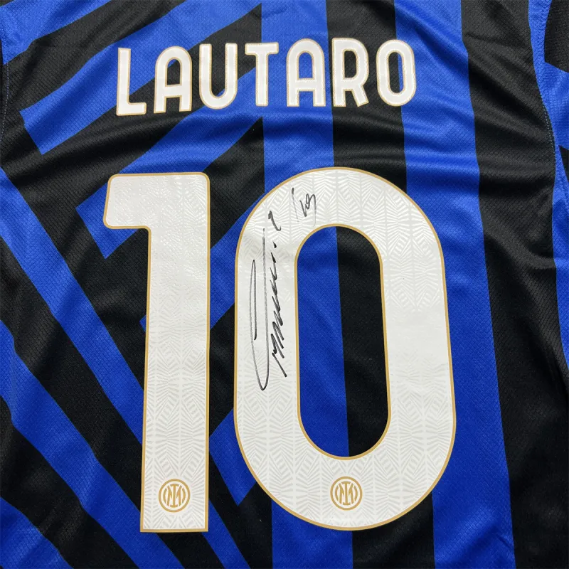 ICONS.com Inter Jersey Includes Certification Certificate Not Framed Unisex-2