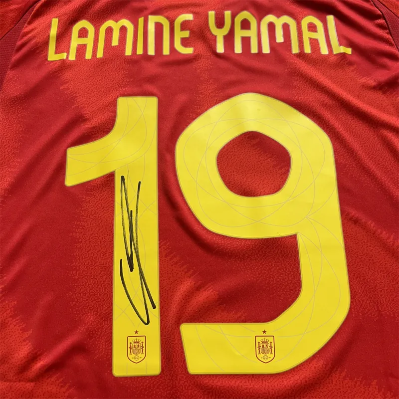 ICONS.com Yamal Football Fan Supplies Includes Certification Certificate Not Framed Unisex-3