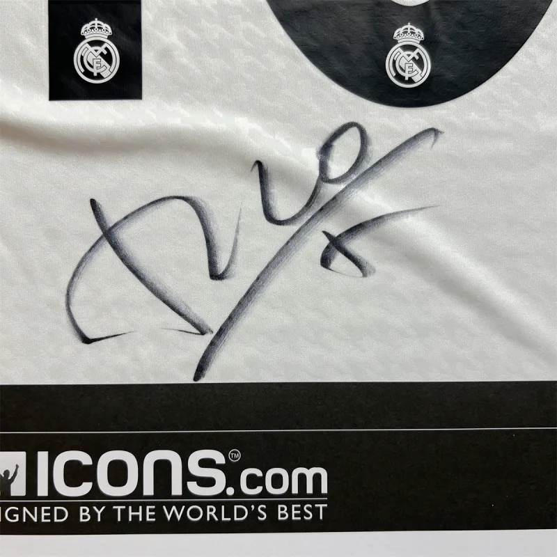 ICONS.com Real Madrid Jersey Includes Certification Certificate Not Framed Unisex-4