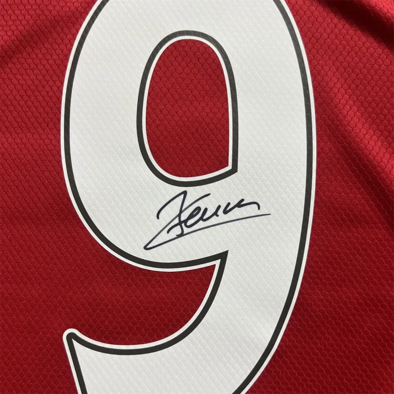 ICONS.com Belbatofov Manchester United Shirt Includes Certification Certificate Not Framed Football Jerseys-2
