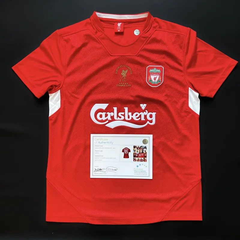 EM Liverpool 2005 Istanbul Miracle Night Includes Certification Certificate Not Framed-2