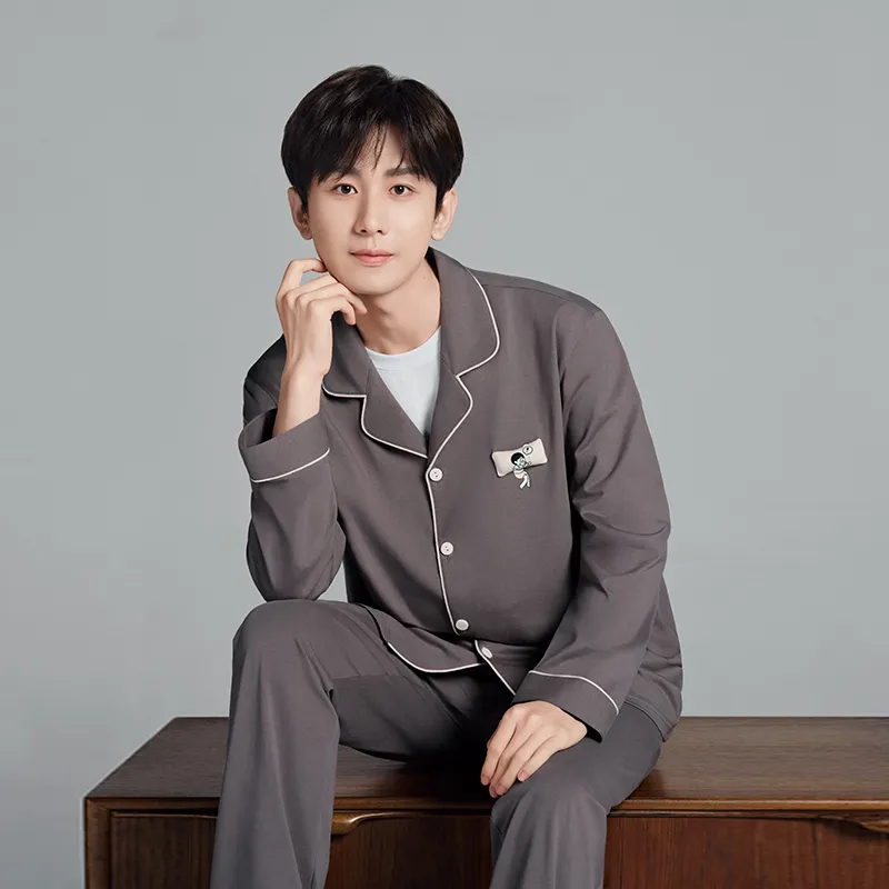 YOUKESHU Upgraded Pajama Set Unisex Box+Shopping Bag Random Packaging-5