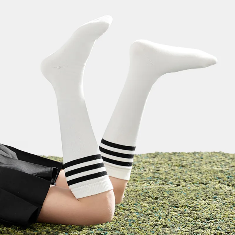 YOUKESHU Unisex Mid Calf Socks-1