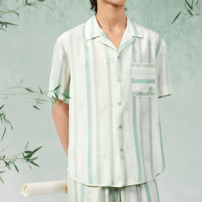 YOUKESHU Men Pajama Sets-1