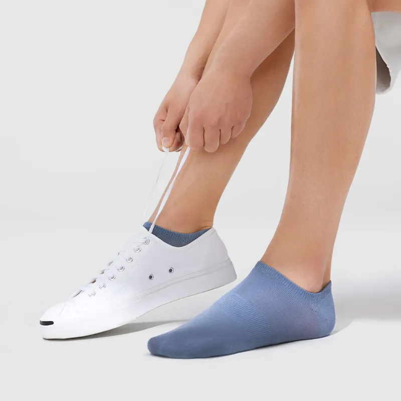 YOUKESHU Ankle Socks Men's 5 Pack-4