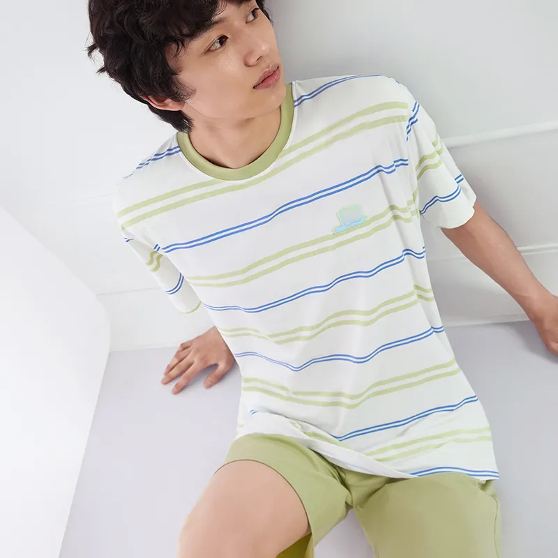 YOUKESHU Men Pajama Sets-7