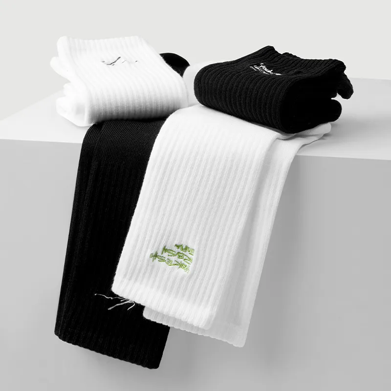 YOUKESHU Mid Calf Socks Unisex Shopping Bag Combo Set-2