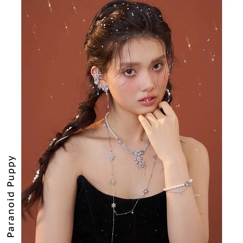 PARANOID PUPPY Pearl Bestie New Year's Hand Accessory Confession Anniversary Bracelet Recommendation Women's-3